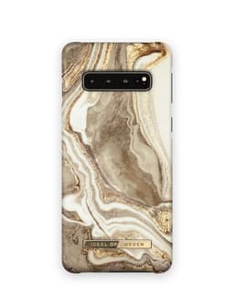 Printed Case Galaxy S10 Golden Sand Marble