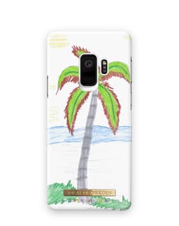 La Escuela iDeal Galaxy S9 Crayon Palm Tree