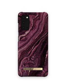 Printed Case Galaxy S20 Golden Plum