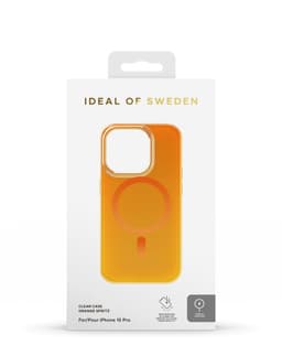 Clear Case MagSafe iPhone 15PR Orange Spritz