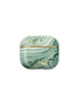 Printed AirPods Case Gen 3 Mint Swirl Marble