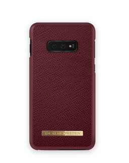 Saffiano Case Galaxy S10E Burgundy
