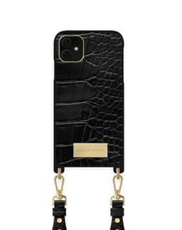 Atelier Necklace iPhone 11/XR Black Croco