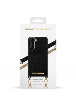 Necklace Case Galaxy S21 Plus Jet Black Croco