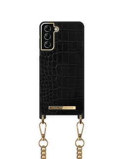 Necklace Case Galaxy S21Plus Jet Black Croco