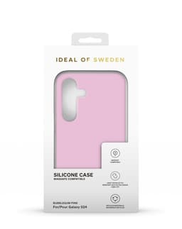 Silicone Case MagSafe Galaxy S24-S25 Bubblegum Pink