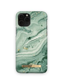 Printed Case iPhone 11P/XS/X Mint Swirl Marble