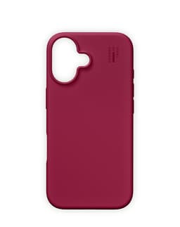 Silicone Case iPhone 16 Cranberry