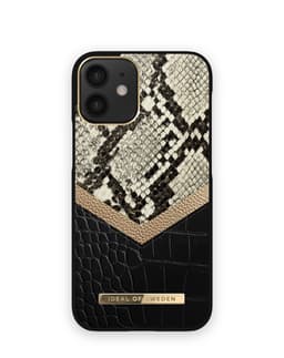 Atelier Case iPhone 12 MINI Midnight Python