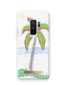 La Escuela iDeal Galaxy S9 Plus Crayon Palm Tree