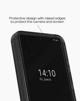 Clear Case MagSafe Galaxy S24 Plus / S25 Plus Tinted Black