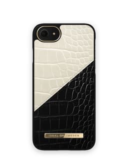 Atelier Case iPhone 8/7/6/6S/SE Cream Black Croco