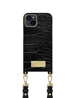 Atelier Necklace iPhone 13 Black Croco