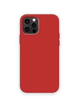 Silicone Case MagSafe iPhone 12 / 12 Pro Red