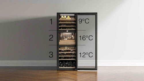 Three temperature zones