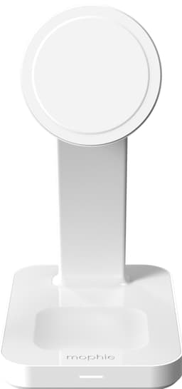 Mophie Snap Plus 3-i-1 Qi2 trådløs lader (hvit)