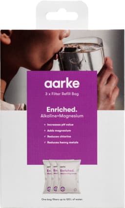 Aarke Purifier Enriched påfyllning av filtergranulat 4280046 (3-pk)