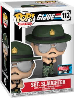 Funko POP! G.I. Joe Sgt. Slaughter figur (Metallic)