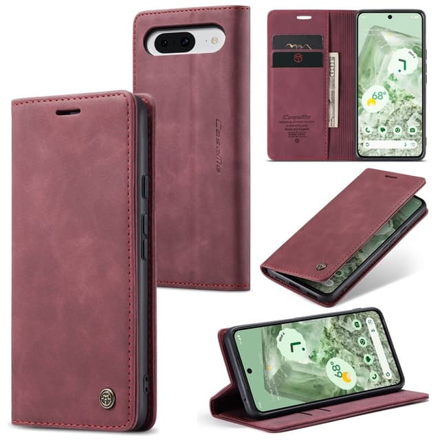 CASEME Retro Lompakkokotelo Pixel 8a
