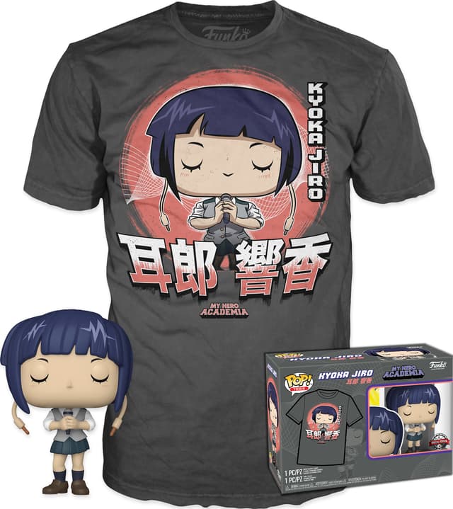 Funko My Hero Academia actionfigur & T-shirt set (Kyouka Jirou)