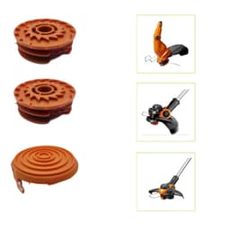 Erstatningssnellehette for Worx WG105/WG106/WG108/WG109/WG112/WG113/WG115/WG116 Oransje