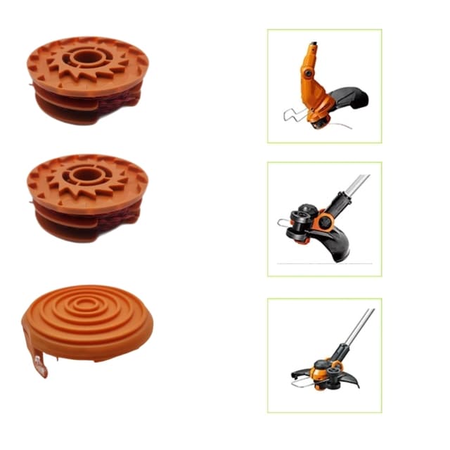 Erstatningssnellehette for Worx WG105/WG106/WG108/WG109/WG112/WG113/WG115/WG116 Oransje