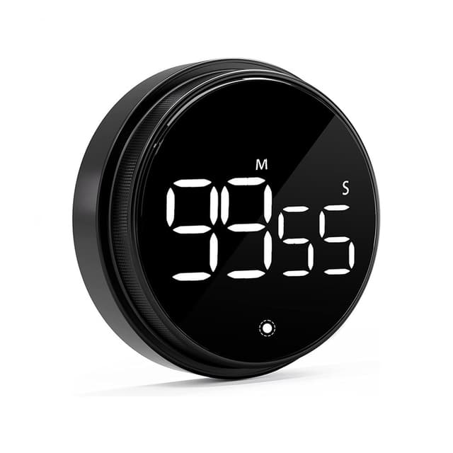 Magnetisk digital kökstimer med stor LED-display