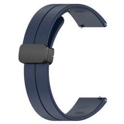 Sammenfoldelig sort armbåndsurrem med spænde til Huawei Watch 4 Pro Blå
