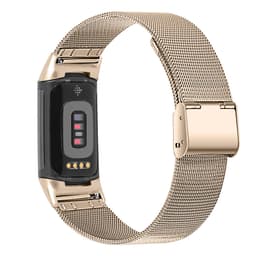 Kellonranneke yhteensopiva Fitbit Charge 5 Stainless Steel Kulta Kulta