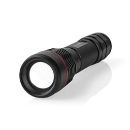 Nedis LED lygte | Batteri | 3.7 V DC | 10 W | N/A | Batterier medfølger | Opladningsbar | Nominel lysstrøm: 1000 lm | Lysområde: 200 m | Stråler Vinkel: 10 °