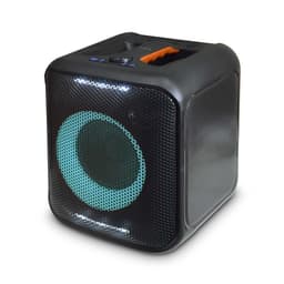 Nedis BluetoothParty Speaker | Batteri 1 driftstid standard bruk: 300 min | 150 W | Håndtak | Party lys | Linkable | Equalizer | Oransje / Sort