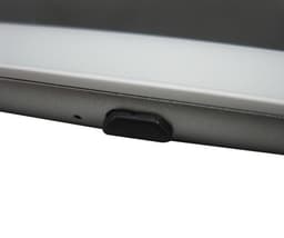 Dammskydd för Micro-USB och lightning, Svart