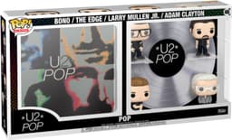 Funko U2 actionfigur (Bono, The Edge, Larry Mullen JR, Adam Clayton)