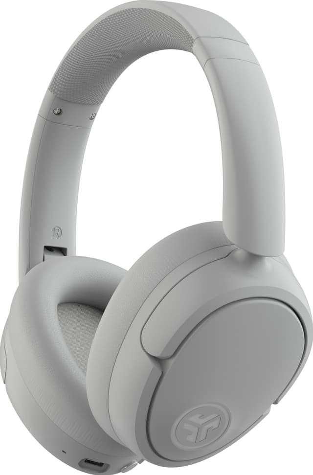 JLab JBuds Lux ANC trådlösa around ear-hörlurar (molnvita)