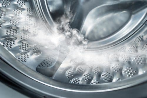 Trommelrengjøring med damp