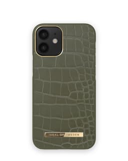 Atelier Case iPhone 12 MINI Khaki Croco
