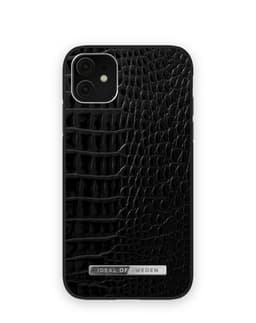 Atelier Case iPhone 11/XR Neo Noir Croco Silver