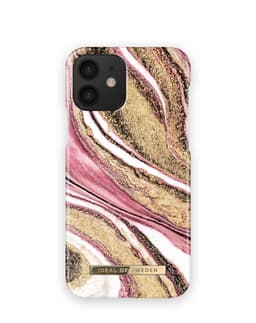 Printed Case iPhone 12/12P Cosmic Pink Swirl