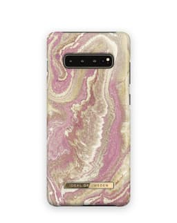 Fashion Case Galaxy S10+ Golden Blush Marble