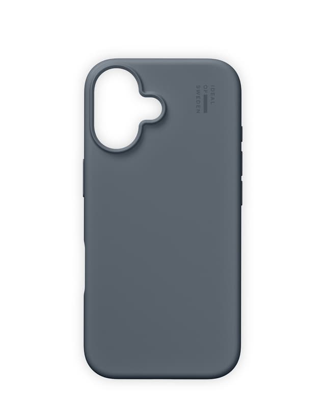 iDeal of Sweden MagSafe iPhone 16 silikonfodral (midnattsblå)