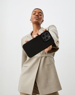 Silicone Case iPhone 15PM Black