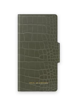 Atelier Wallet iPhone 12/12P Khaki Croco