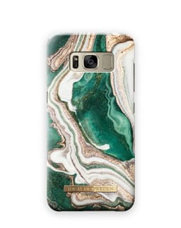 Fashion Case Galaxy S8 Golden Jade Marble
