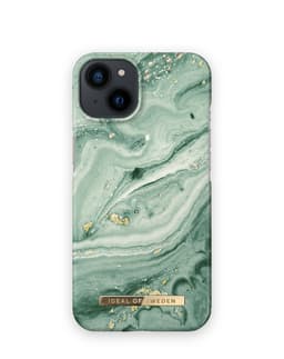 Printed Case iPhone 13/14 Mint Swirl Marble