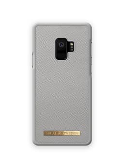 Saffiano Case Galaxy S9 Light Grey