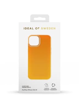 Clear Case iPhone 13 / 14 Orange Spritz