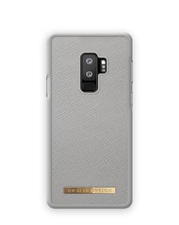 Saffiano Case Galaxy S9 Plus Light Grey