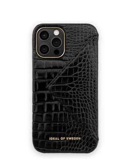 Statement Case iPhone 12 Pro Max Neo Noir Croco