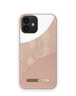 Atelier Case iPhone 12 / 12 Pro Blush Pink Snake