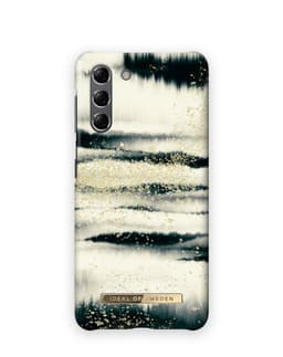 Printed Case Galaxy S21 Golden Tie Dye